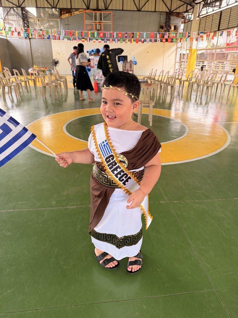 Greek Costume mr.greece (Category: Babies & Kids Fashion) located in Caloocan City. Submitted by rsdee (Listing ID 1469183851, Image 2). Description: Used once only :).