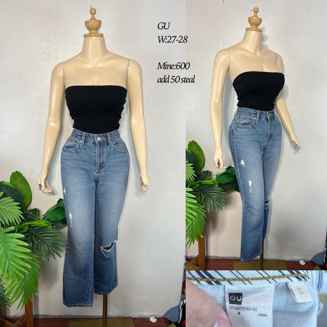 Gu pants size27 (sale@300) (Category: Jeans) located in Baguio. Submitted by affordaprice_2600baguio (Listing ID 1469173872, Image 1). Description: .