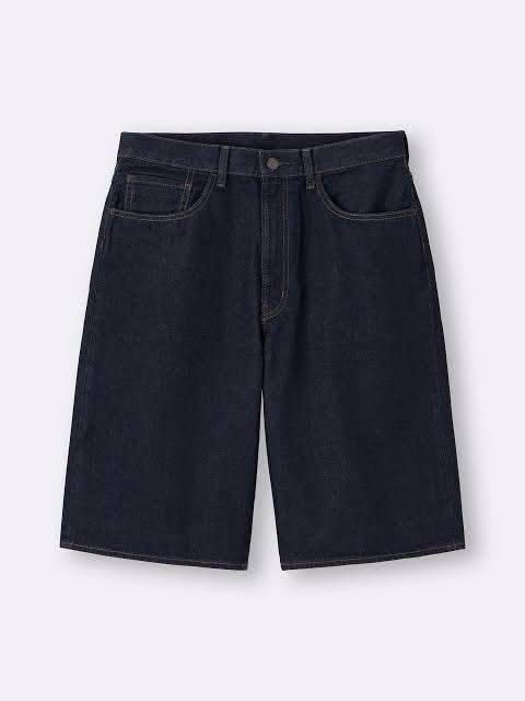 GU RAW DENIM NAVY BLUE JORTS (Category: Shorts) located in Puerto Princesa. Submitted by kelvinfabr75674 (Listing ID 1469346162, Image 2). Description: Size 30-31 24 length 11.5 leg hole NO ISSUE LIKE NEW CONDITION Color rate 10📌.