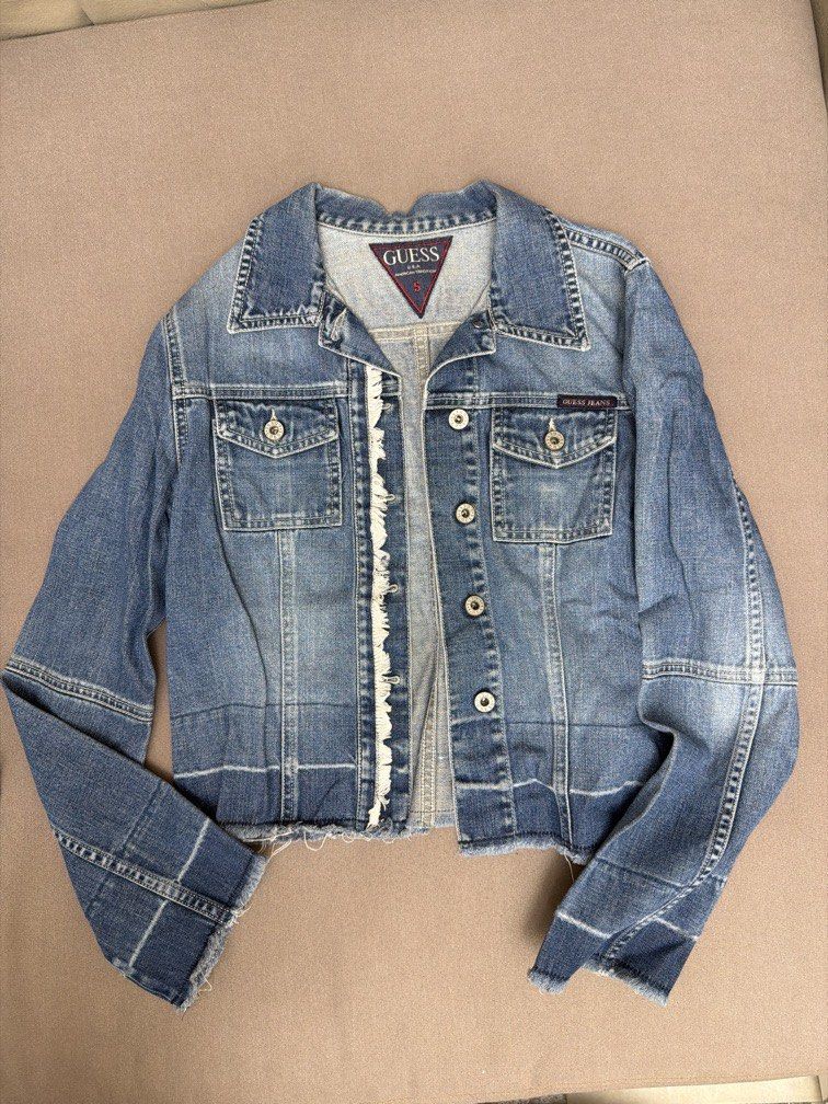 Guess Denim Jacket (Category: Coats, Jackets and Outerwear) located in Las Pinas. Submitted by thealyssacloset (Listing ID 1469217742, Image 1). Description: .