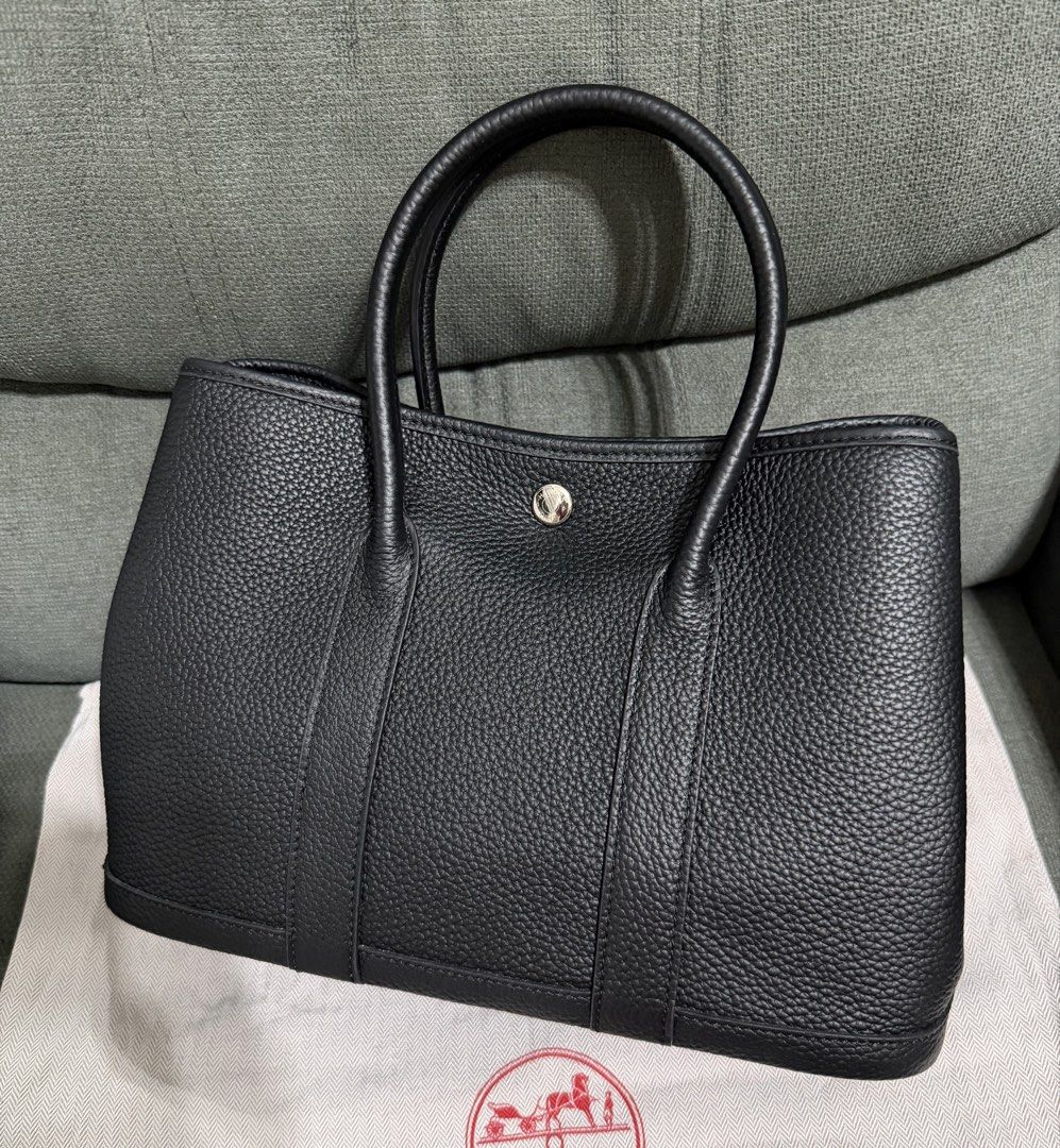 H Garden Party 30 (Category: Shoulder Bags) located in Quezon City. Submitted by chic.bags (Listing ID 1469254535, Image 2). Description: Coded Pure togo leather With dust bag Good as new No issue Actual photo posted Japan preloved Mop: gcash.