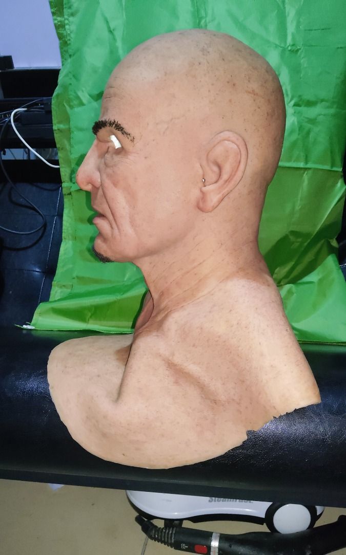 Halloween silicone mask. (Category: Occasions & Party Supplies) located in Caloocan City. Submitted by imonfire2026 (Listing ID 1469203945, Image 2). Description: Real Flesh Silicone mask. Bought it in the U.S. Looks real when worn. Perfect for this coming Halloween. Great for disguise. Bought it for $600 (₱30,000). Best offer..