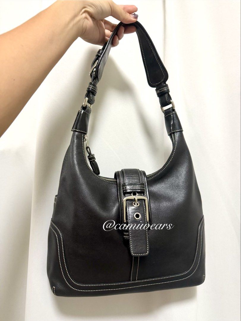 Hampton Snap Buckle Hobo (L size) (Category: Shoulder Bags) located in Mandaluyong City. Submitted by camiwears (Listing ID 1469200139, Image 1). Description: Sourced from Japan. PM for more photos. Price Negotiable.