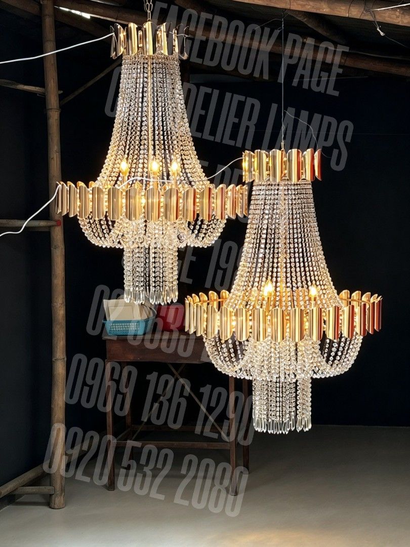 Hanging Chandelier lamps home decor (Category: Lighting) located in Manila. Submitted by aranyailawan (Listing ID 1469277697, Image 3). Description: 🪬🧿 COLLECTING ORDERS🧿🪬 SAME DAY DELIVERY SHIPPING We're now open to serve you DESIGN ORDER NAME ADDRESS LANDMARK CELLPHONE NUMBERC.O.D Metro Manila only W/ delivery fee PAYMENT FIRST Province Area W/ Shipping fee FACEBOOK PAGE Chandelier Lamps Home Decor Since 1980 ☎️ 02 8633 2287 📱0920 532 2080