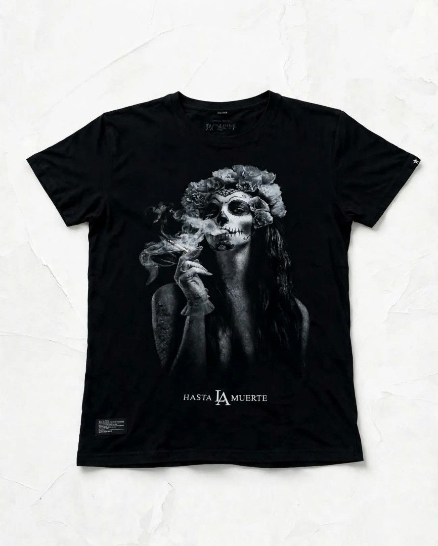 Hasta La Muerte Black Tshirt I Tee (Category: Tshirts & Polo Shirts ) located in Aguinaldo. Submitted by ukayandthrift (Listing ID 1469203146, Image 1). Description: .