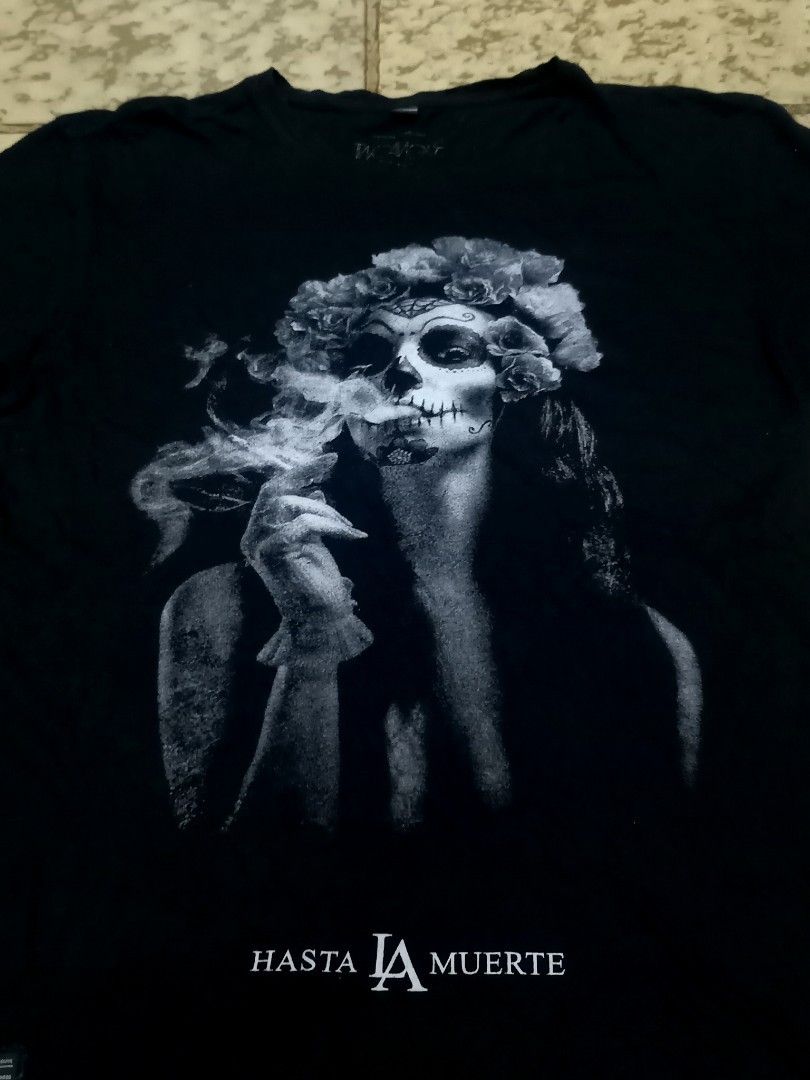 Hasta La Muerte Black Tshirt I Tee (Category: Tshirts & Polo Shirts ) located in Aguinaldo. Submitted by ukayandthrift (Listing ID 1469203146, Image 2). Description: .