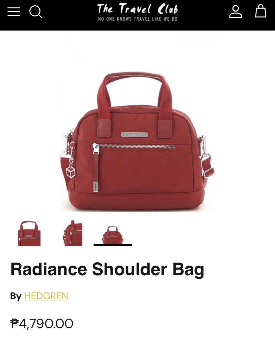 HEDGREN Radiance Baked Apple Shoulderbag (Category: Shoulder Bags) located in Bauang. Submitted by thriftypockets92 (Listing ID 1469181270, Image 3). Description: .
