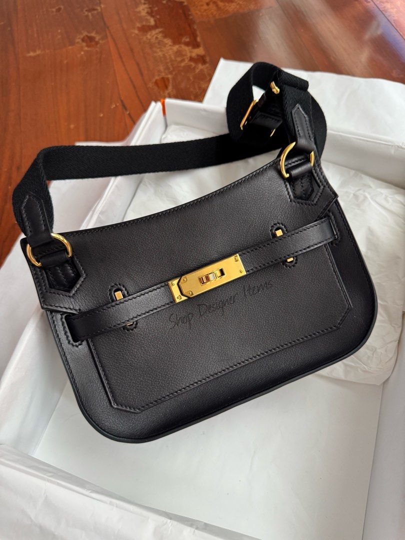 Hermes Mini Jypsiere Black GHW (Category: Luxury Bags & Wallets) located in Quezon City. Submitted by shopdesigneritems (Listing ID 1469310848, Image 1). Description: 100% Authentic Like New Condition -Color: Black -Swift Leather -Gold Hardware -Stamp B -Comes with Hermes box and dustbag For inquiries: IG: shopdesigneritems.