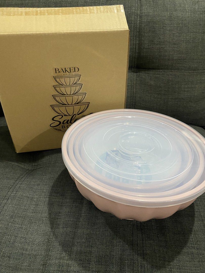 High Quality Pink Bowls Set with Lid (Category: Other Kitchenware & Tableware) located in Manila. Submitted by dealrack (Listing ID 1469380682, Image 3). Description: .