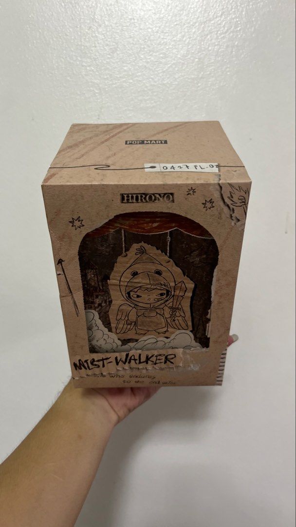Hirono Sealed Gap Glimmer Wanderer (Category: Designer & Blind Box Toys) located in Caloocan City. Submitted by wmxmff (Listing ID 1469363725, Image 2). Description: Brand New Sealed Confirmed Box - Gap Glimmer Wanderer bought via pop now.