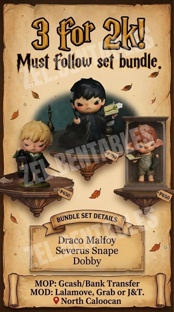 Hirono x Harry Potter Series - Set B (Category: Designer & Blind Box Toys) located in Caloocan City. Submitted by zel.bentables (Listing ID 1469339776, Image 1). Description: .