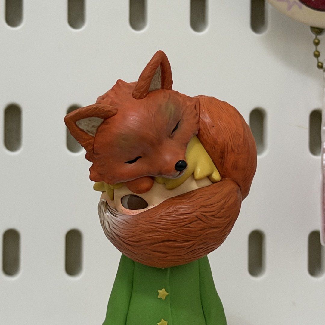Hirono x Le Petit Prince - The Fox (Category: Designer & Blind Box Toys) located in Cainta. Submitted by aylmeraaa (Listing ID 1469266422, Image 2). Description: - Opened - With Box and Card.