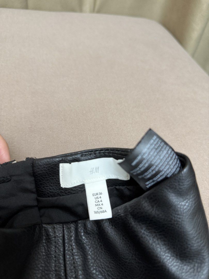H&M Leather Skirt (Category: Skirts) located in Las Pinas. Submitted by thealyssacloset (Listing ID 1469207302, Image 2). Description: .