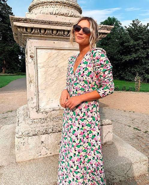 H&M Puff Sleeves Maxi Dress (Category: Dresses) located in Maco. Submitted by mikay6011 (Listing ID 1469248327, Image 3). Description: .