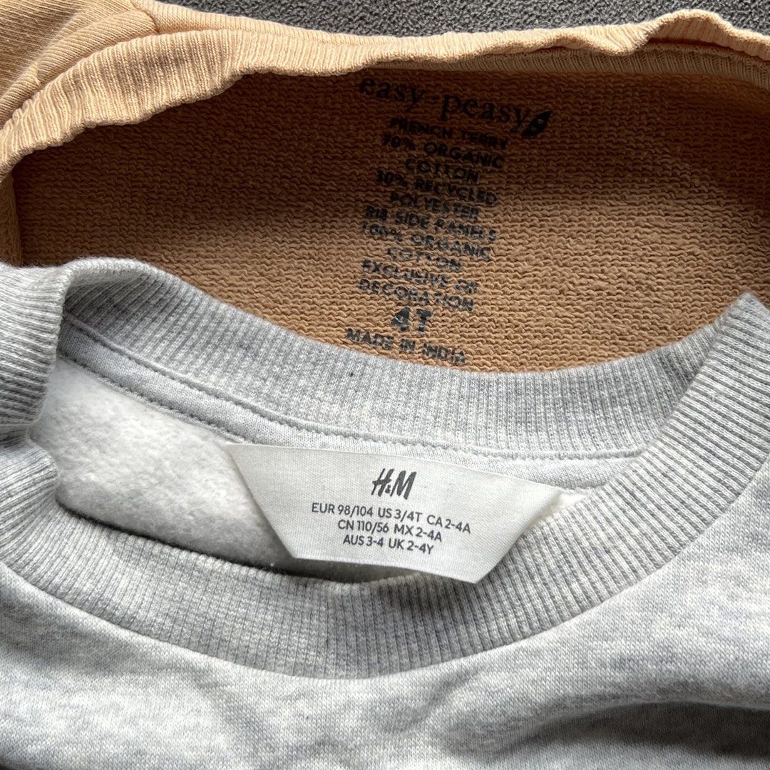 H&M Sweater for kids (2-4years old) BUNDLE (Category: Babies & Kids Fashion) located in Manila. Submitted by loveditonce.0711 (Listing ID 1469197963, Image 3). Description: Decluttering for take all 📍Marikina City.