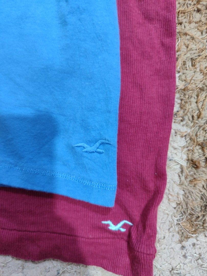 HOLLISTER ASPACK (Category: Sleeveless) located in Pagadian. Submitted by miraculouspat (Listing ID 1469305422, Image 3). Description: SAME SIZE MEDIUM 10/10 COLOR ASNEW CONDITION AUTHENTIC NO ISSUE COLOR MAY VARY DUE TO LIGHT.