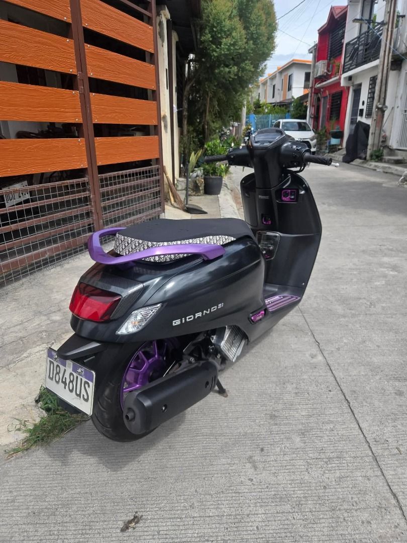 Honda Giorno+ 2025 (Category: Motorbikes for Sale) located in Makati City. Submitted by empoyyyy (Listing ID 1469203258, Image 3). Description: 🏍️ FOR SALE - HONDA GIORNO+ 125 2025 MODEL 🏍️ HONDA GIORNO+ 125 - 2025 MODEL ✅ ODO: 5K+ ✅ 1st Owner Acquired ✅ Open DOS ✅ 2 Valid IDs Signed by 1st Owner ✅ Complete Legal Documents ✅ Original ORCR ✅ 1 Original Remote Key ✅ No NCAP Apprehensions ✅ All Stock Engine ✅ Fresh & Ready to Ride! ✨ UPGRADES: 🔧 