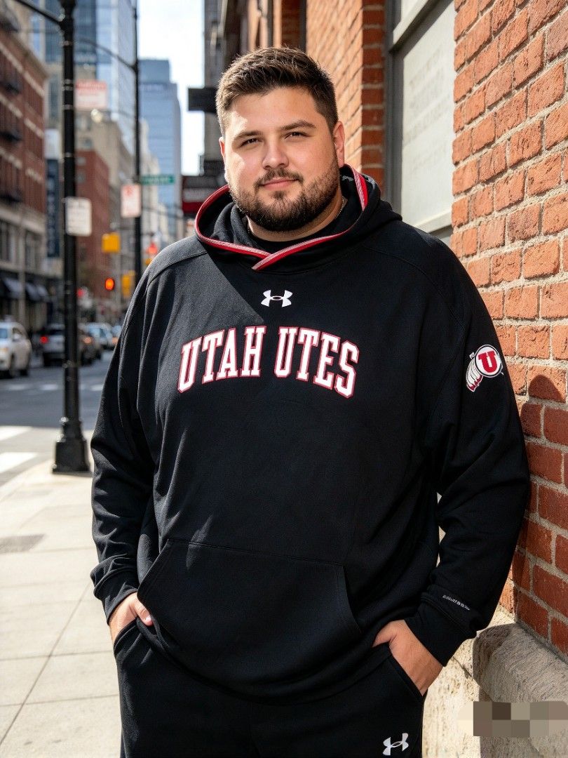 Hoodie jacket UA (Category: Coats, Jackets and Outerwear) located in Santa Cruz. Submitted by mark_grimaldo (Listing ID 1469306606, Image 1). Description: Under Armour Heat Gear Utah utes ✅Size: 3XL (26 x 32/33) ✅P 550+sf ✅Excellent condition Laguna Area DM📩📩📩.