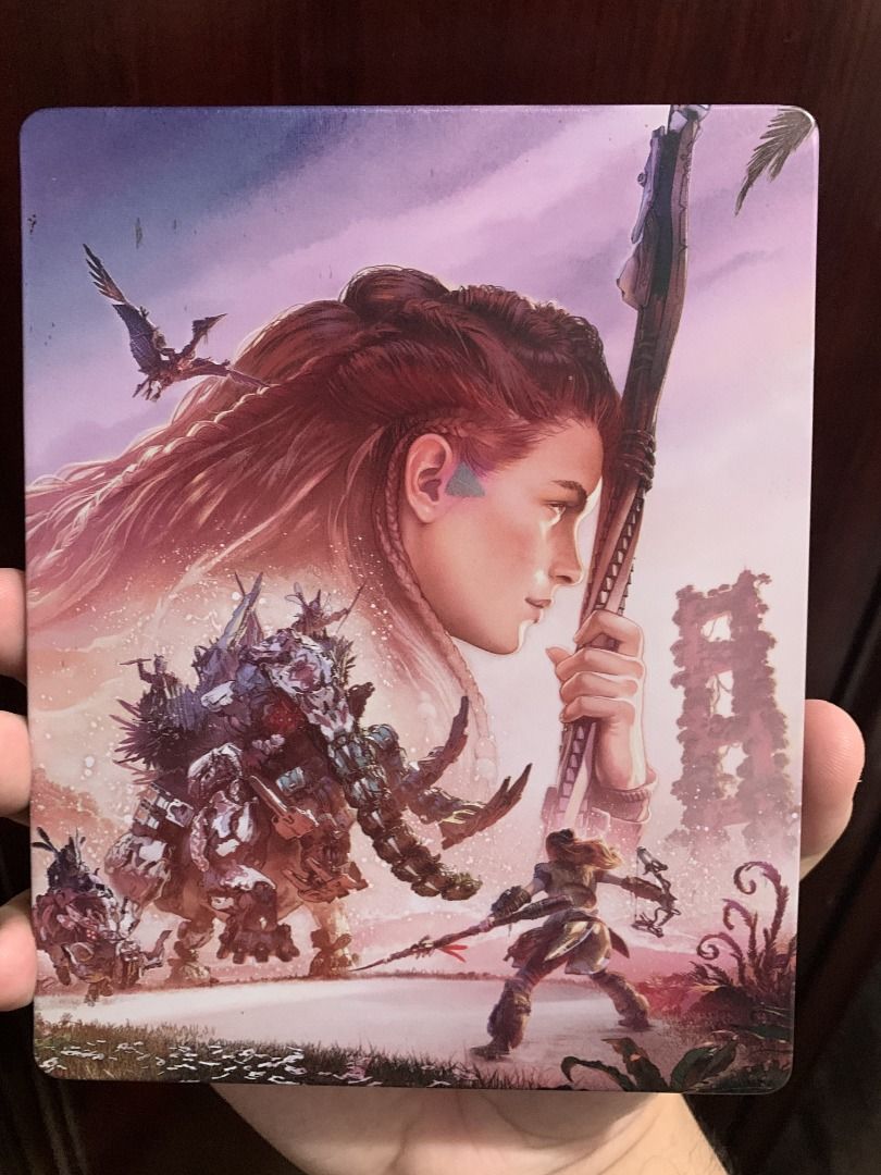 Horizon Forbidden West Special Edition for PS4 (Category: PlayStation) located in Manila. Submitted by matthew_lumibao (Listing ID 1469167360, Image 3). Description: Contains: - PS4 game (Free PS5 upgrade available) - Exclusive steelbook case - Mini art book - Digital soundtrack - NOTE: used codes Meetup Location: - Balanga City, Bataan Shipping via: - J&T or Flash PM for more details. .