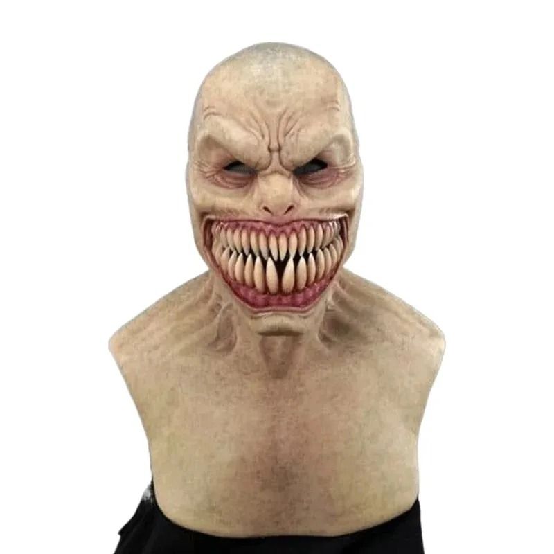 Horror Sharp Teeth Masks Halloween Monster Masque Scary Costume Props ...