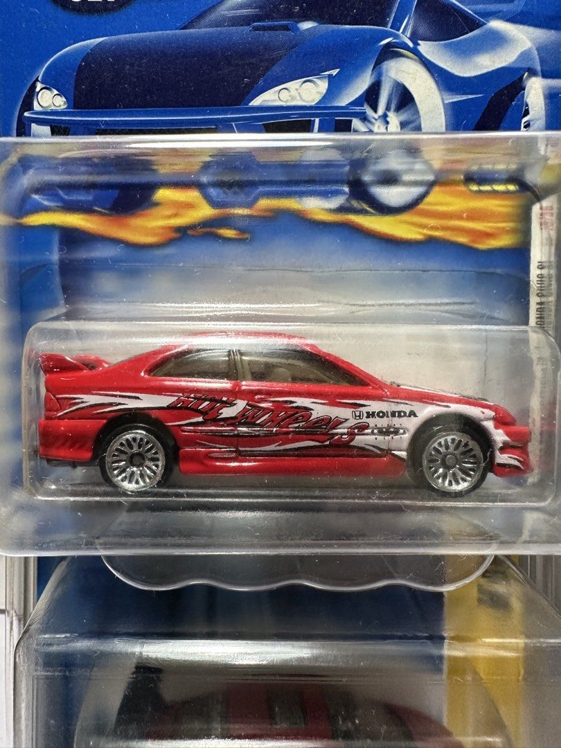 Hot Wheels Civic Set 2k (Category: Vehicle & Diecast Models) located in Las Pinas. Submitted by tophiers (Listing ID 1469257962, Image 2). Description: Hot Wheels Civic Set 2k fixed Comes with protecto Sale only no trades Mop: Gcash, BDO Mod: Renier DCPH Booking by Buyer / LBC COP (Sf) Meet-up: Oneayala/ Glorietta (Sundays) Loc: Las Pinas City Thank You.