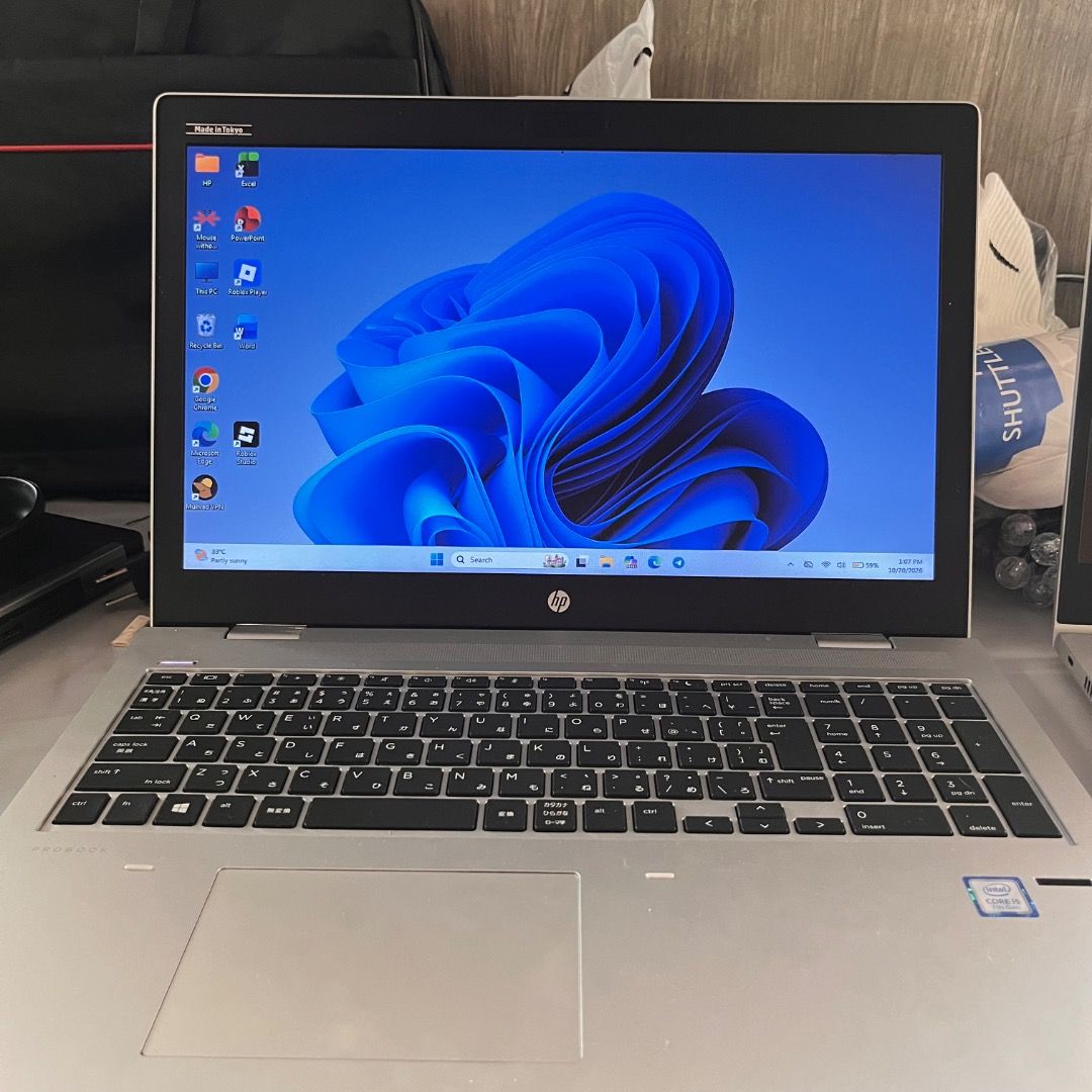 HP Inter core i5 7th Gen (Category: Laptops & Notebooks) located in Caloocan City. Submitted by adlnrie (Listing ID 1469327046, Image 1). Description: HP Intel Core i5 7th Gen Good for VA, Teaching, Students with free headset, mouse, bag, and mouse pad 8gb RAM 238 GB.