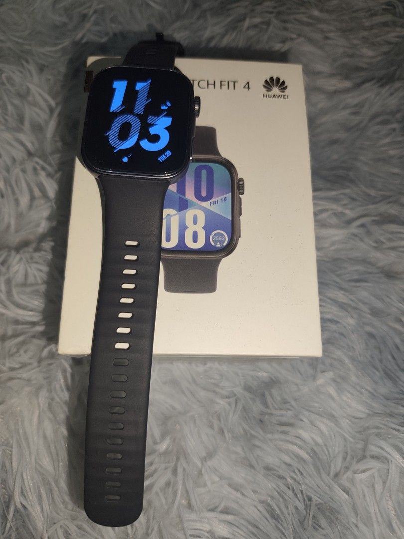 HUAWEI WATCH FIT 4-1A6 (Category: Wearables & Smart Watches) located in Manila. Submitted by yaji. (Listing ID 1469319465, Image 1). Description: For sale, Rush! HUAWEI WATCH FIT 4-1A6 Complete with box. Pampanga area.