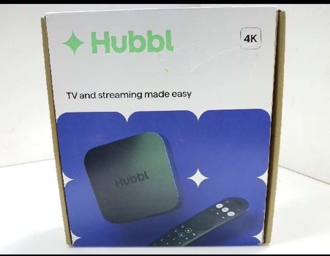 Hubbl 4K TV Streaming Box with Remote Control – Complete Set in Box (Category: TV Parts & Accessories) located in Pasig City. Submitted by realistic28 (Listing ID 1469199184, Image 1). Description: 📺 Hubbl 4K TV & Streaming Box Gawing mas convenient ang panonood sa inyong TV gamit ang Hubbl 4K Streaming Box! May kasamang remote control para mas madaling mag-navigate at kontrolin ang device. 📦 Product Details: Brand: Hubbl Model Number: IP061-05