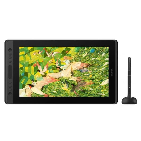HUION Kamvas Pro 16 V2 Drawing Tablet with Screen 16K Levels PenTech 4. ...