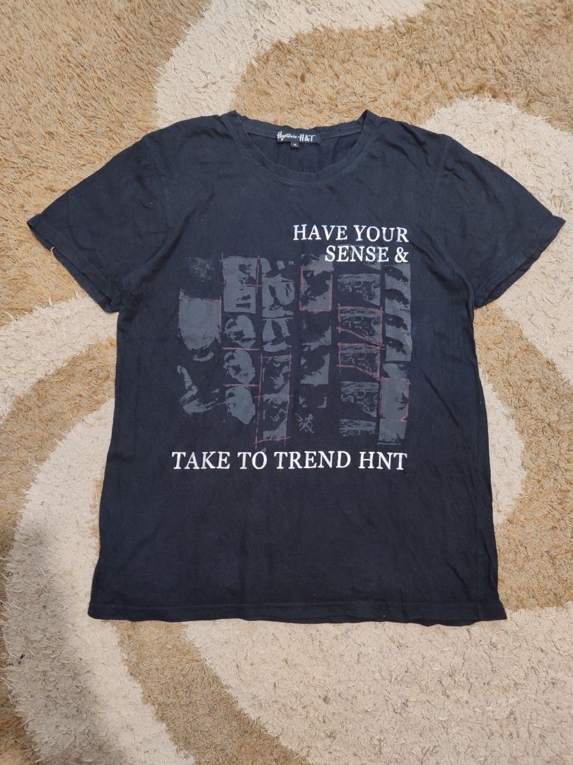 HYSTERIC GLAMOUR H&T (Category: Tshirts & Polo Shirts ) located in Pagadian. Submitted by miraculouspat (Listing ID 1469283118, Image 1). Description: L 26 W 19 9.5/10 COLOR ASNEW CONDITION AUTHENTIC NO ISSUE COLOR MAY VARY DUE TO LIGHT.