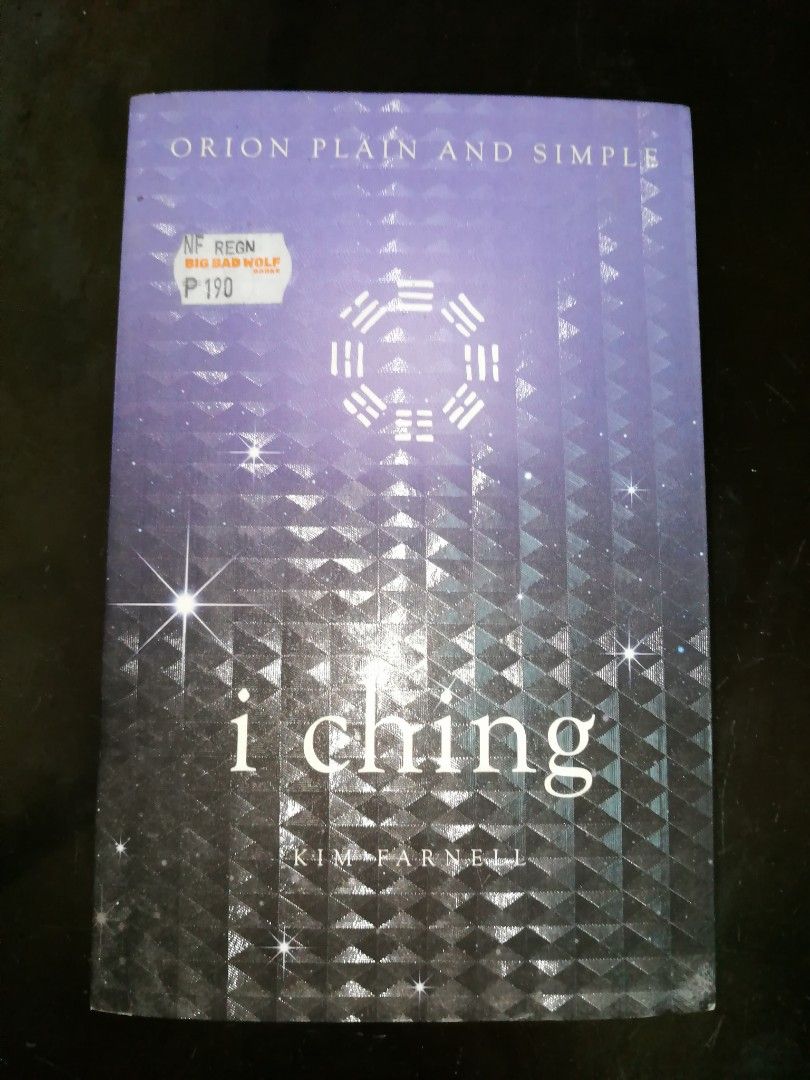 i ching by Kim Farnell (Category: Storybooks) located in Makati City. Submitted by booksbymarvin (Listing ID 1469248416, Image 1). Description: For sale Paperback In good condition MOD, MOP: LBC GRAB, GCASH, BPI.