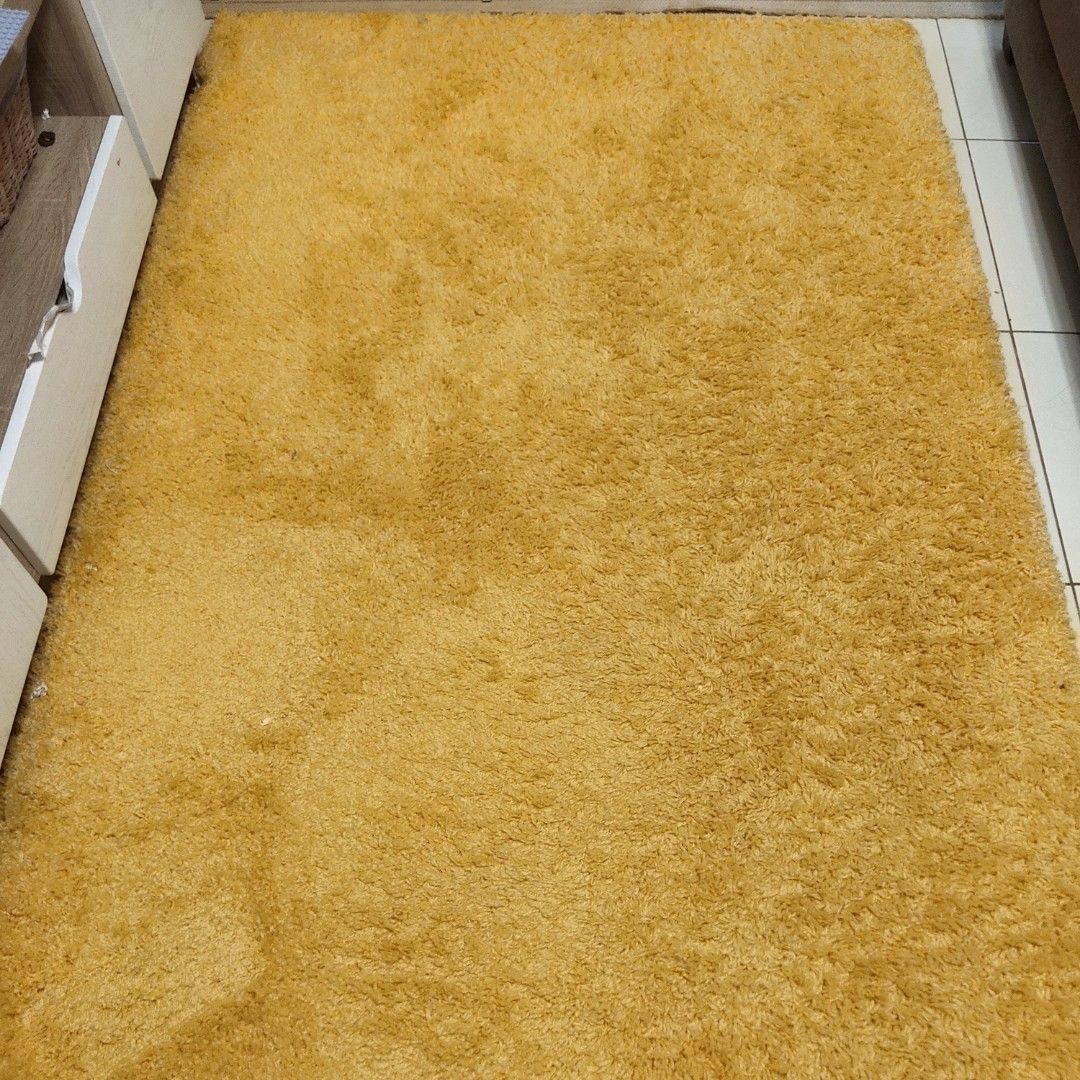 Ikea carpet+freebie matching curtain (Category: Carpets, Mats & Flooring) located in Las Pinas. Submitted by minimy (Listing ID 1469193298, Image 1). Description: size is 120cm*180cm just bought a week ago from IKEA pasay RFS:need a smaller one for my space original purchase price is 1998php ☺️with freebie (set of curtains 7ft that will match the carpet☺️) for sure buyer.