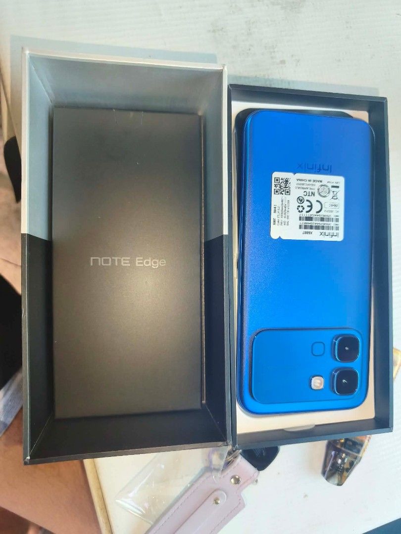 Infinix Note Edge 5g (Category: Android Others) located in Manila. Submitted by alexander_0327 (Listing ID 1469207396, Image 1). Description: 1 week old Opened NOT USED Rfs: Upgrade nagbago isip Offer offer!.