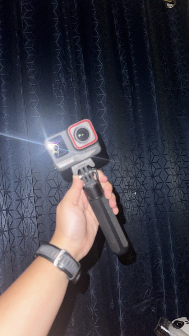 Insta360 Ace Pro (Category: Cameras) located in Mandaluyong City. Submitted by kitmulliken (Listing ID 1469360570, Image 1). Description: Insta360 Ace Pro Standard w/ 1 battery & charger Comes with: • 128GB SanDisk Micro SD Card • Insta360 Mini 2-in-1 tripod selfie stick w/ 250g load capacity, magnetic suction design • TELASIN expanded edition storage space waterproof adjusted protective bag Price: ₱13,000 Still in great condition, no longer come