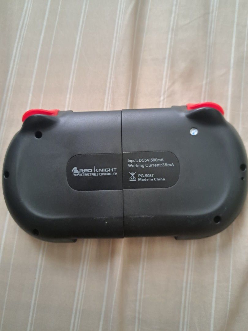 IPega 9087 Red Knight (Category: Controllers) located in Talisay. Submitted by taxicabreros (Listing ID 1469218037, Image 2). Description: No defects, no issues, no box Meet-up: Talisay City, Fuente, IT Park Meet-ups outside mentioned: Add Php 50.00 Method of payment: Cash or Bank Transfer Gcash payments add Php 10.00 Willing to do delivery but full payment must be made first.