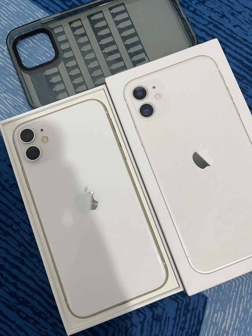 iPhone 11 w/ Orig box fresh! (Category: iPhone 11 Series) located in Manila. Submitted by cozart_ (Listing ID 1469251870, Image 1). Description: iPhone 11 64GB Starlight X/A Australia Variant Openline (anysim) 72bh orig! Truetone✅ Face ID✅ no history of repair pwede sa maselan unli check unli reset makinis pa sa'yo Inclusions: Orig Box (same serial) Case Manuals w/ Apple Sticker 9k slight nego pasig loc.