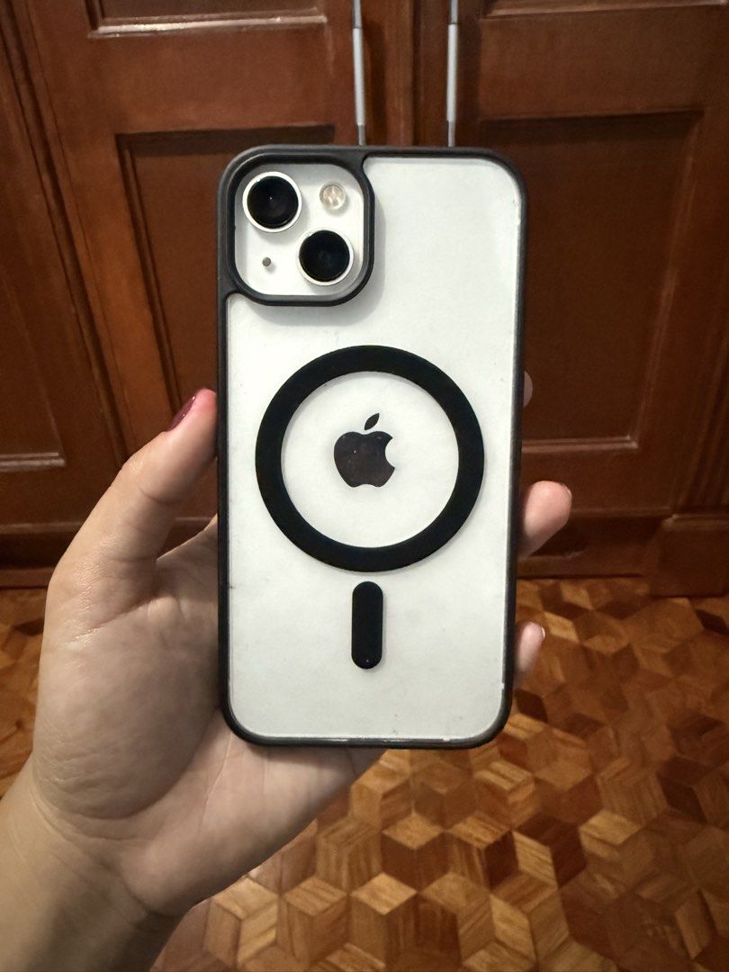 Iphone 13 128gb starlight 15k (Category: iPhone 13 Series) located in San Jose del Monte. Submitted by lianxxx (Listing ID 1469327743, Image 1). Description: IPHONE 13 128GB (STARLIGHT) 15k FIXED no sim restrictions lady owned 10 cases with box essager cord nabili namin ng 25k sa starmall sjdm 1 year and 2 months old no dents alagang alaga Minimal case mark lang No icloud issues Unli reset Helping my partner lang Pm if interested.