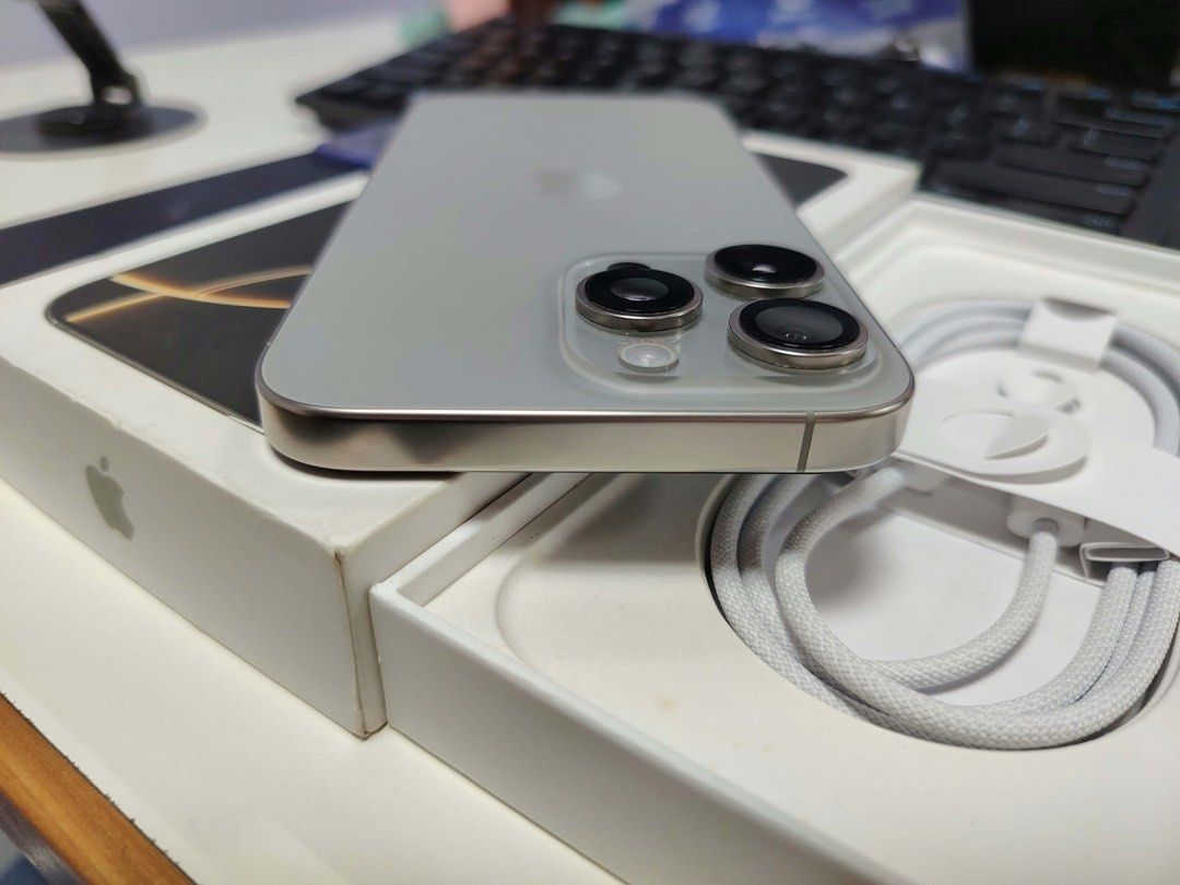 iPhone 16 Pro Max 256GB ZPA FU (Category: iPhone 16 Series) located in Antipolo. Submitted by itsmeven (Listing ID 1469255564, Image 2). Description: AVAILABLE FOR SALE OR SWAP ‼️‼️ iPhone 16 Pro Max 256GB Local Variant Openline 🔋 90% BH 🔌 742 cycle count PHP 46,990 Slight negotiable Swapping value is higher ✅ Guaranteed no functionality issues ✅ 98% smoothness no dents ✅ No history of repairs or replacements ✅ Test and reset all you want ✅ Fre