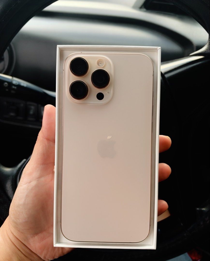 iPhone 16 Pro Max 91%BH (Category: iPhone 16 Series) located in Leyte. Submitted by MsCharie (Listing ID 1469259544, Image 2). Description: 📌 My iphone 16 Pro Max 91 % BH No dents or scratches Comes with box & unused chord ZP/A variant Factory unlocked No sim restrictions RFS: Upgraded.
