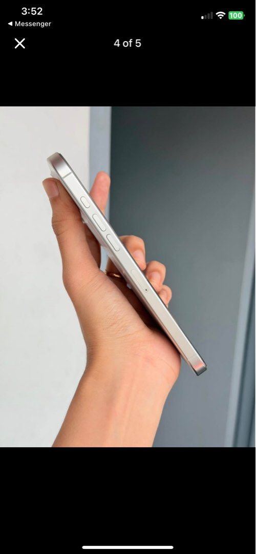 iPhone 16 Pro Max | 94% BH | Open line NTC (Category: iPhone 16 Series) located in Navotas City. Submitted by ivioma601 (Listing ID 1469368250, Image 3). Description: For Sale or Swap iPhone 16 Pro Max (White Titanium) 256 GB Factory Unlocked ZP/A Model No Issues No History of Repair No Dents No Scratches Super kinis pwede sa maarte at sobrang arte Unli check and reset to sawa sa meetup Unit only Selling Price: ₱45,500 Swapping Price: ₱48,500 PM 