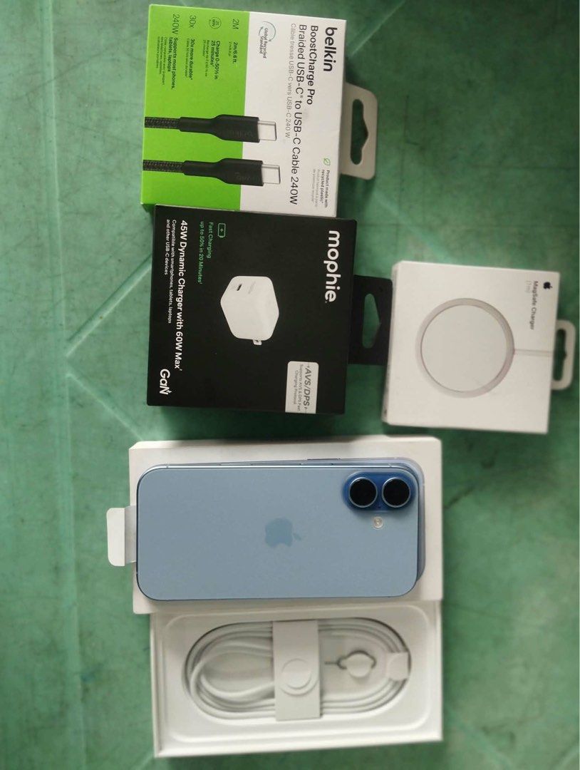 iPhone 17 (Category: iPhone 17 Series) located in Manila. Submitted by ronaembo (Listing ID 1469162465, Image 1). Description: Selling my newly bought iPhone 17. It comes with free Magsafe Charger and other freebies..