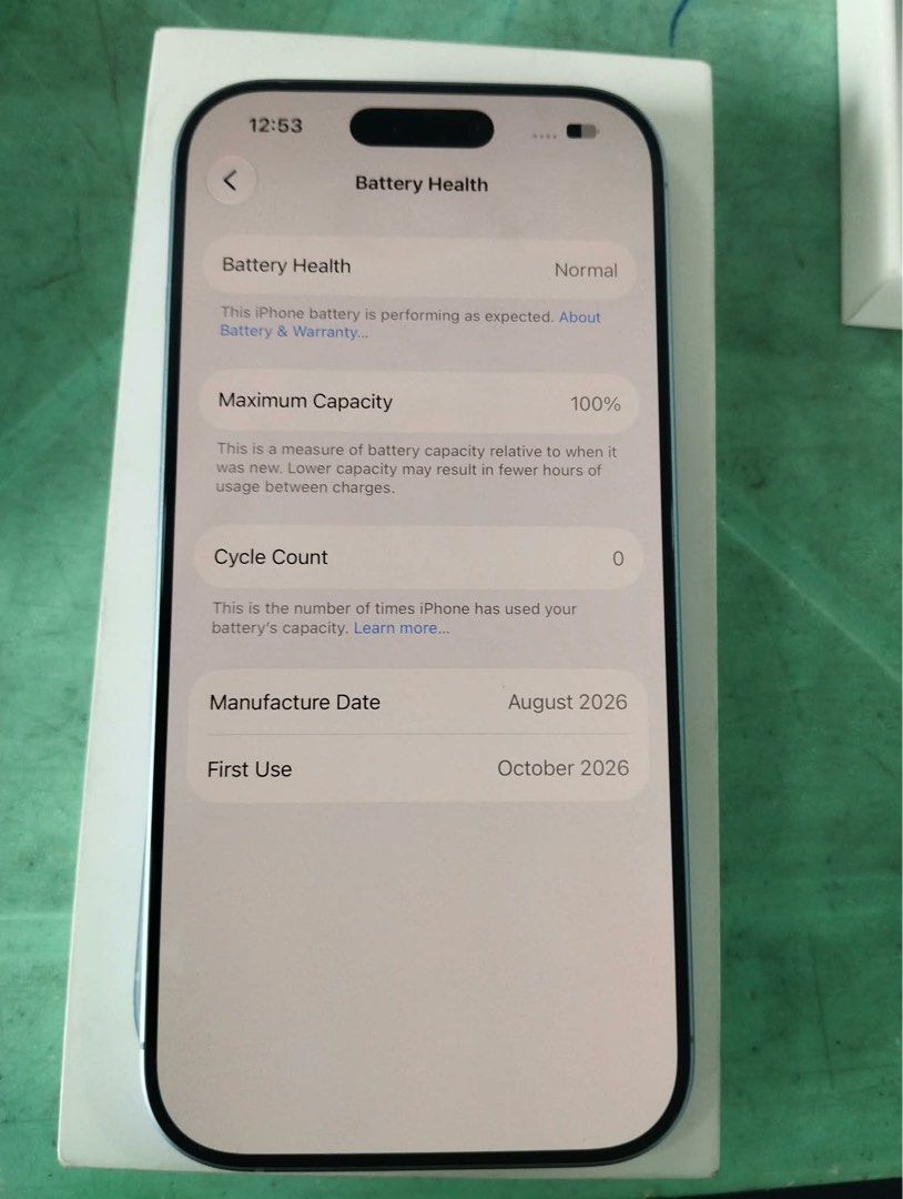 iPhone 17 (Category: iPhone 17 Series) located in Manila. Submitted by ronaembo (Listing ID 1469162465, Image 3). Description: Selling my newly bought iPhone 17. It comes with free Magsafe Charger and other freebies..