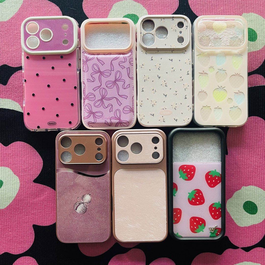 Iphone 17 Pro / 18 Pro Case (Category: Cases & Sleeves) located in Mandaluyong City. Submitted by co.case (Listing ID 1469210757, Image 2). Description: ₱160-250 each.
