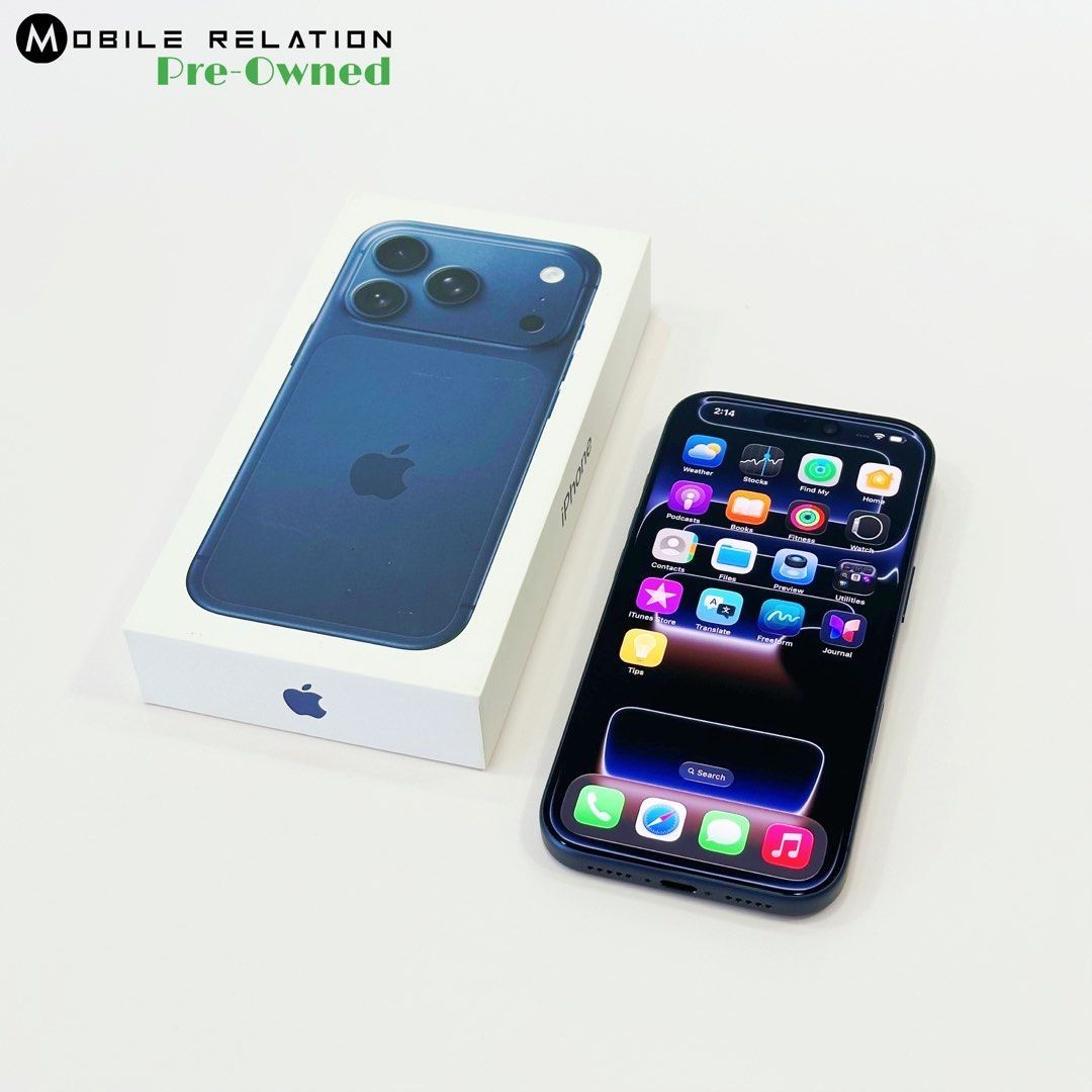 iPhone 17 Pro Deep Blue 256GB, Mobile Phones & Gadgets, Mobile Phones ...