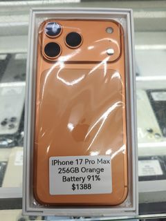 iPhone 17 Pro Max Cosmic Orange 256GB, Mobile Phones & Gadgets, Mobile ...