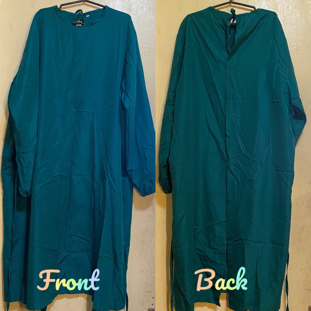 Isolation gown (Category: Medical Supplies & Tools) located in Morong. Submitted by fcjonline528 (Listing ID 1469216672, Image 1). Description: This is preloved pero no issue at all Size: 2XL.