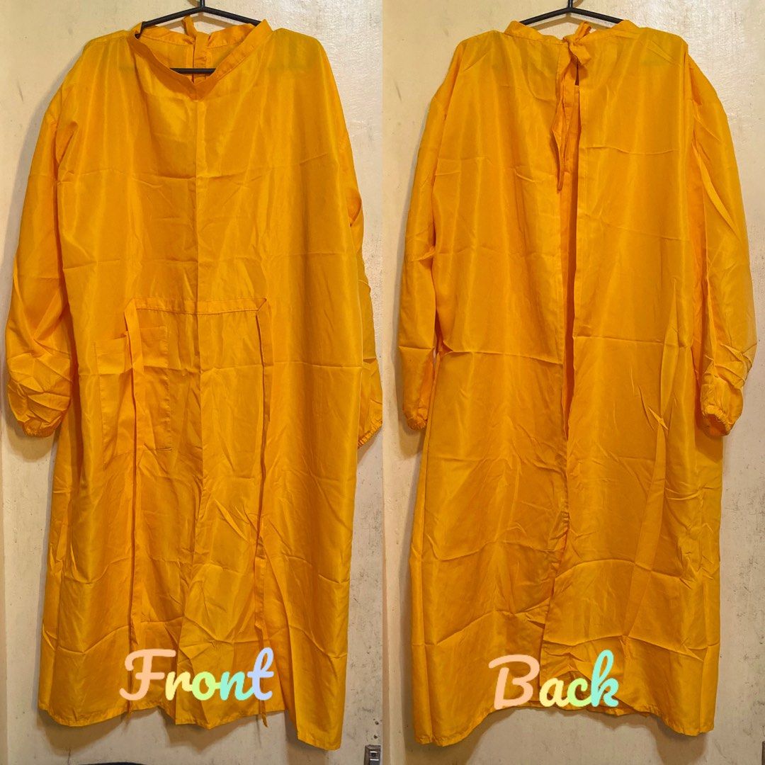 Isolation gown (Category: Medical Supplies & Tools) located in Morong. Submitted by fcjonline528 (Listing ID 1469217343, Image 1). Description: This is preloved pero no other issue Size: Large.