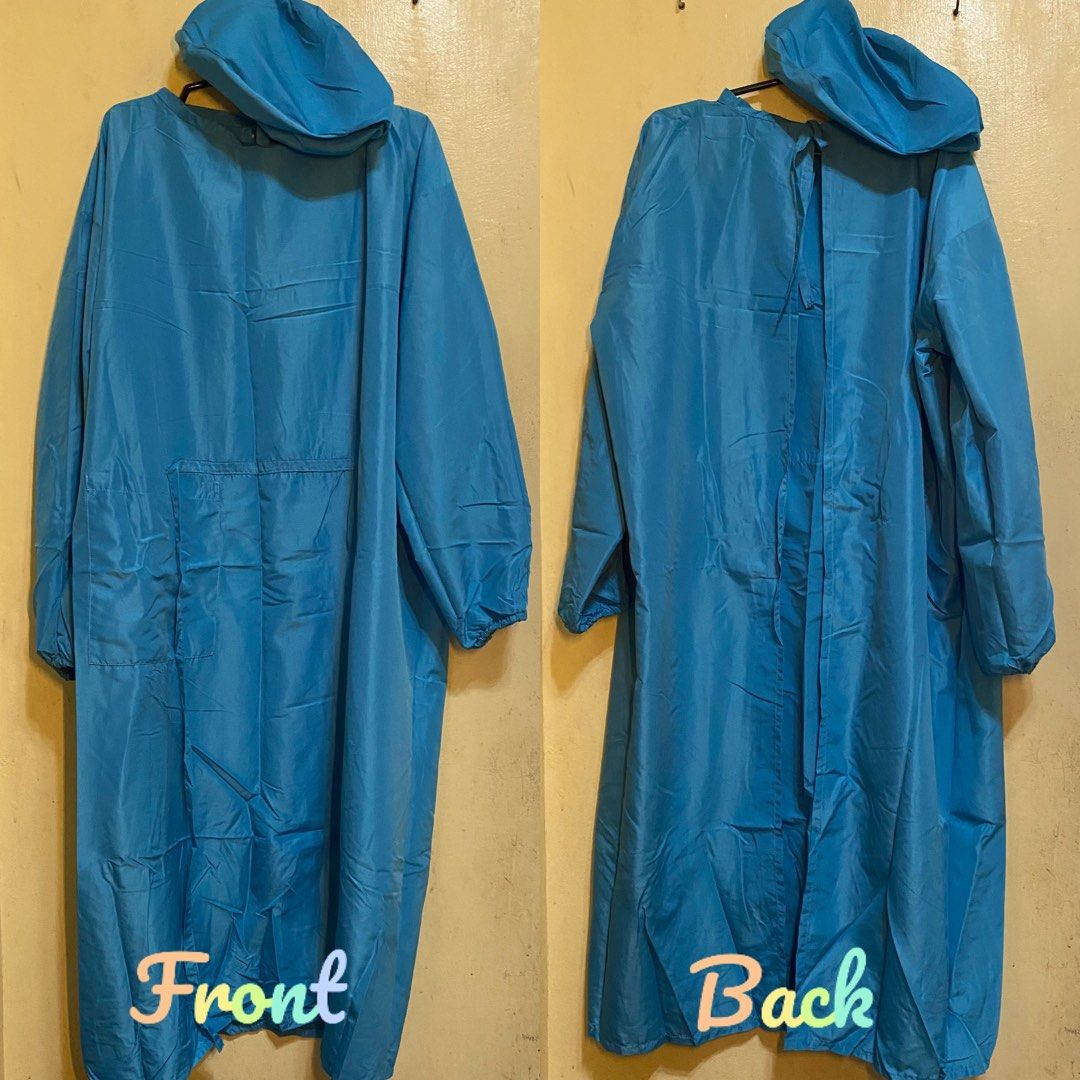 Isolation gown (Category: Medical Supplies & Tools) located in Morong. Submitted by fcjonline528 (Listing ID 1469218009, Image 1). Description: This is preloved and there’s no issue at all. With cap Size: Large.