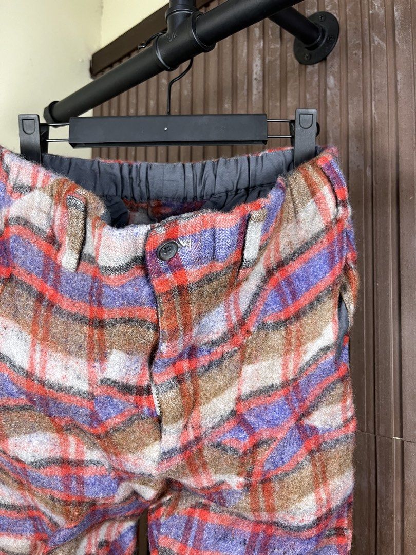 Issey Miyake Men Reformed Wool Pants (Category: Trousers) located in Cabanatuan. Submitted by cabsygoods (Listing ID 1469163327, Image 3). Description: Issey Miyake Men Reformed Wool Pants Authentic Waistline: 32 Length: 34 Very good condition No issue Color rate 9/10 Dm to purchase! 📩.