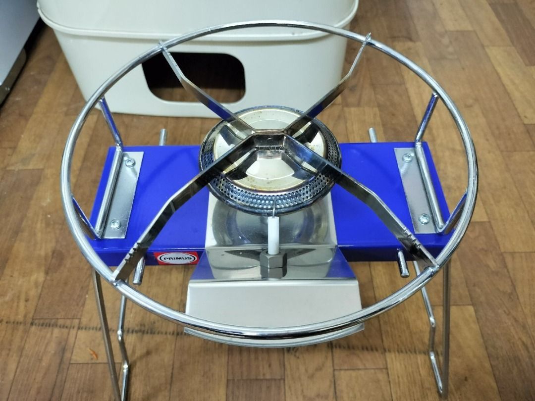 Iwatani-Primus single burner, blue (Category: Hiking & Camping) located in Caloocan City. Submitted by letao_shopping_ph (Listing ID 1469214112, Image 3). Description: This is an Iwatani-Primus single-burner stove. It has been tested and is in working order. There is some paint peeling, but overall, it is in good condition. Everything shown in the photos is included. Please refer to the photos to check the condition. 🇯🇵 Interested in this item?